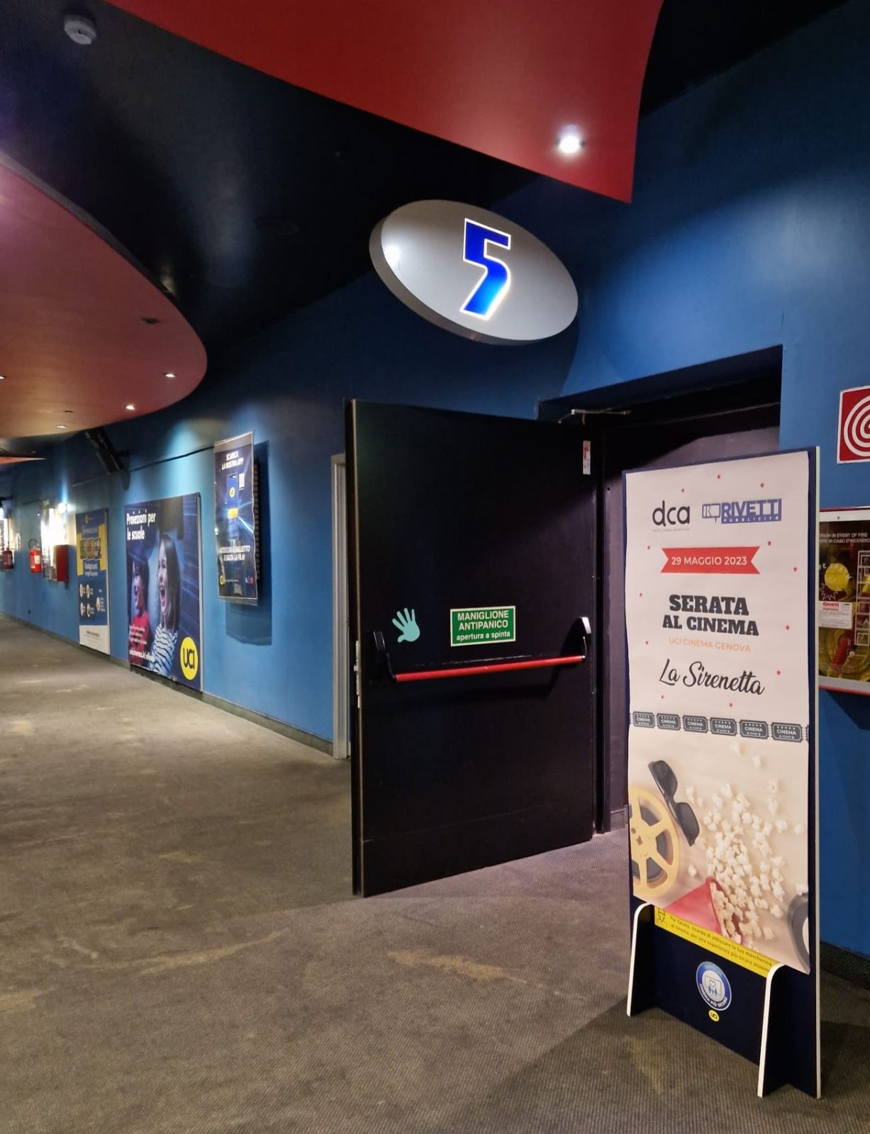 Una serata al cinema! Rivetti Pubblicità in sala con i propri clienti